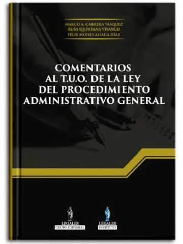 COMENTARIOS AL TUO DE LA LEY DEL PROCEDIMIENTO ADMINISTRATIVO GENERAL 2025