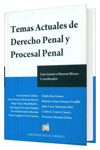 Temas Actuales de Derecho Penal Procesal Penal Temas Actuales de Derecho Penal Procesal Penal