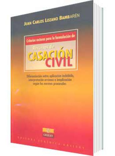 CRITERIOS RECTORES PARA LA FORMULACIÓN DE RECURSOS DE CASACIÓN CIVIL
