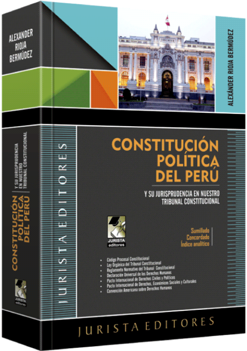 CONSTITUCIÓN POLÍTICA DEL PERÚ Y Su Jurisprudencia En Nuestro Tribunal Constitucional 2024