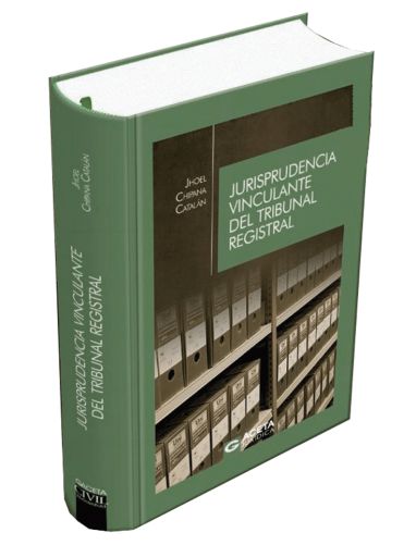 JURISPRUDENCIA VINCULANTE DEL TRIBUNAL REGISTRAL JURISPRUDENCIA VINCULANTE DEL TRIBUNAL REGISTRAL