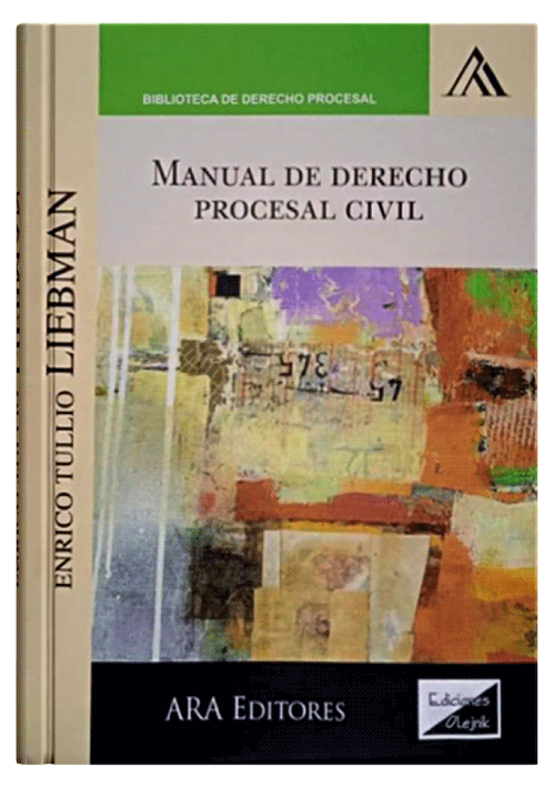 MANUAL DE DERECHO PROCESAL CIVIL MANUAL DE DERECHO PROCESAL CIVIL