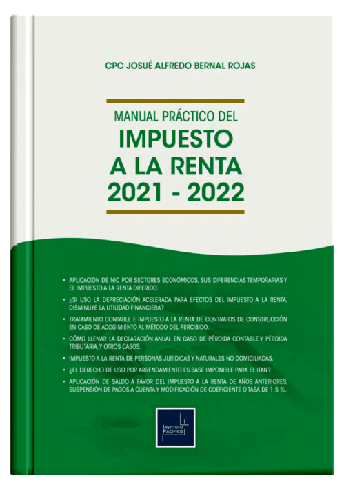 MANUAL PRÁCTICO DEL IMPUESTO A LA RENTA..