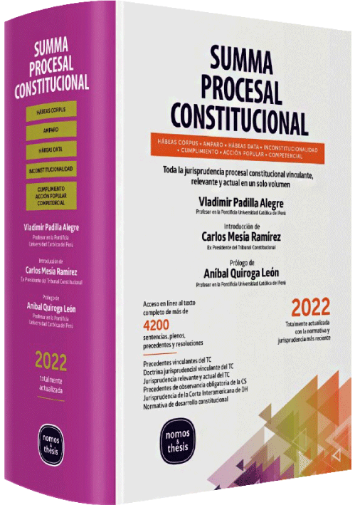 SUMMA PROCESAL CONSTITUCIONAL SUMMA PROCESAL CONSTITUCIONAL