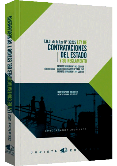 TUO DE LA LEY N° 30225 LEY DE CONTRATACIONES DEL ESTADO Y SU REGLAMENTO TUO DE LA LEY N° 30225 LEY DE CONTRATACIONES DEL ESTADO Y SU REGLAMENTO