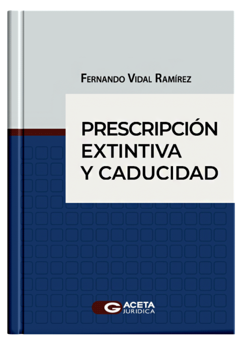 PRESCRIPCIÓN EXTINTIVA Y CADUCIDAD PRESCRIPCIÓN EXTINTIVA Y CADUCIDAD