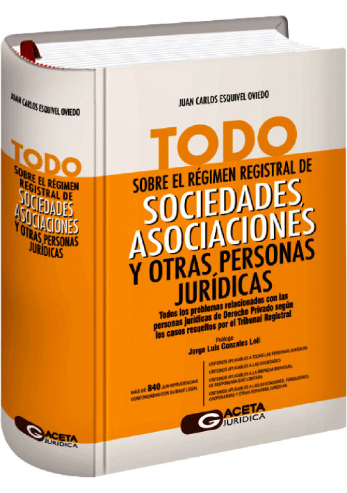 TODO SOBRE EL RÉGIMEN REGISTRAL DE SOCI..