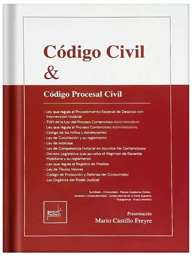 CÓDIGO CIVIL Y CÓDIGO PROCESAL CIVIL N..