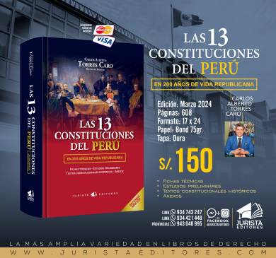 las trece constituciones del Peru las trece constituciones del Peru