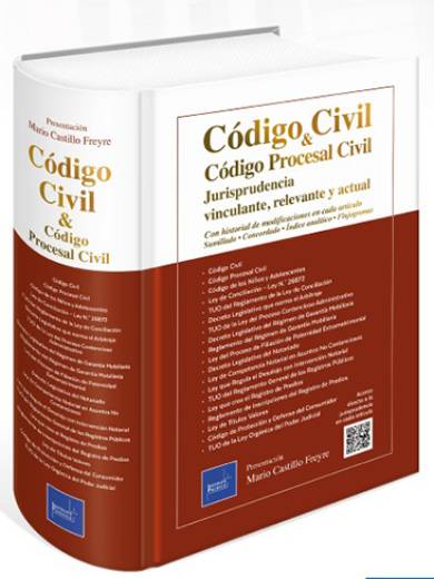 CODIGO CIVIL Y CODIGO PROCESAL CIVIL. Jurisprudencia vinculante, relevante y actual Setiembre 2025