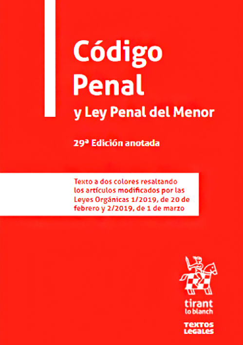 CODIGO PENAL Y LEY PENAL DEL MENOR..