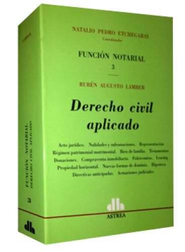 DERECHO CIVIL APLICADO..