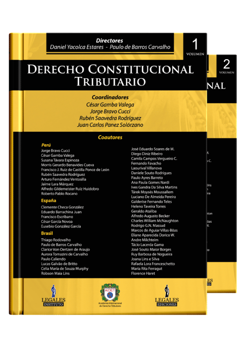 DERECHO CONSTITUCIONAL TRIBUTARIO