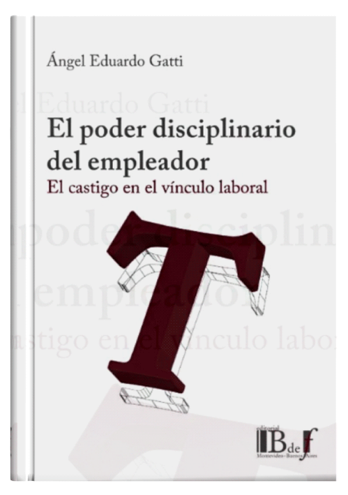 EL PODER DISCIPLINARIO DEL EMPLEADOR - E..