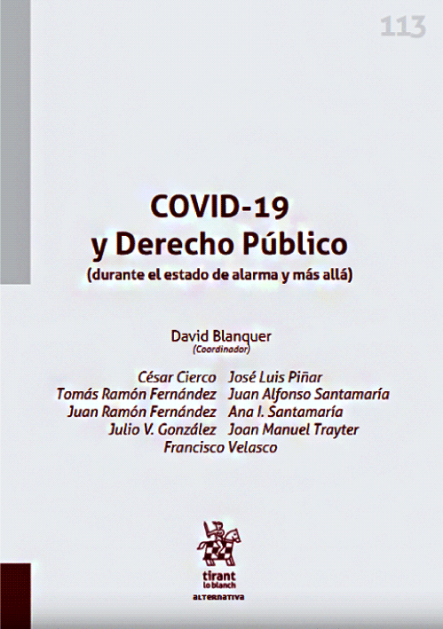 COVID-19 Y DERECHO PUBLICO (durante el e..