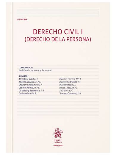 Derecho Civil I (Derecho de la Persona) ..