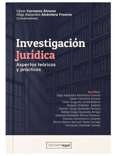 INVESTIGACIÓN JURÍDICA. Aspectos teór..